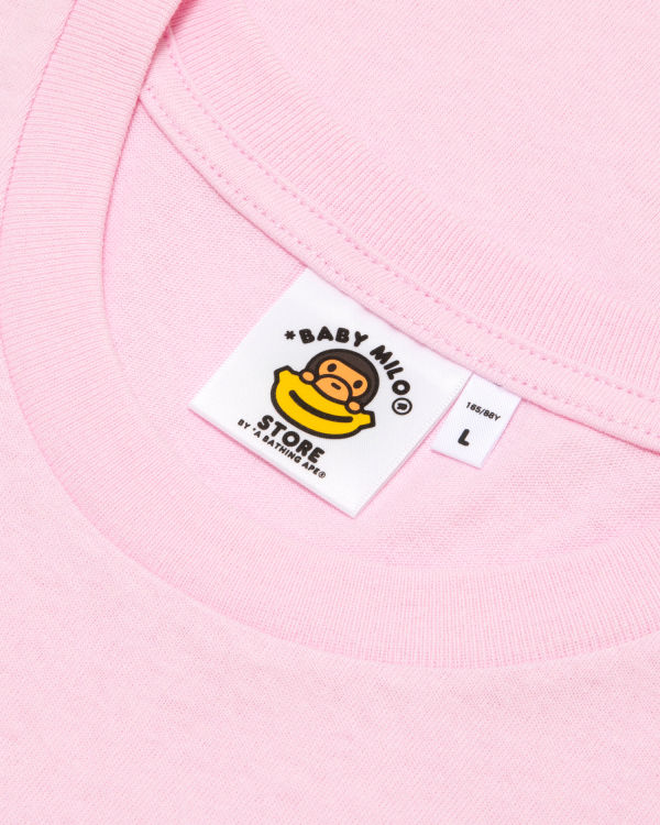 Bape Milo graphic Tricko Damske Ruzove | SK-2801