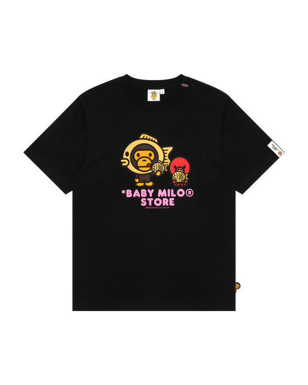 Bape Milo graphic Tricko Damske Čierne | SK-7315