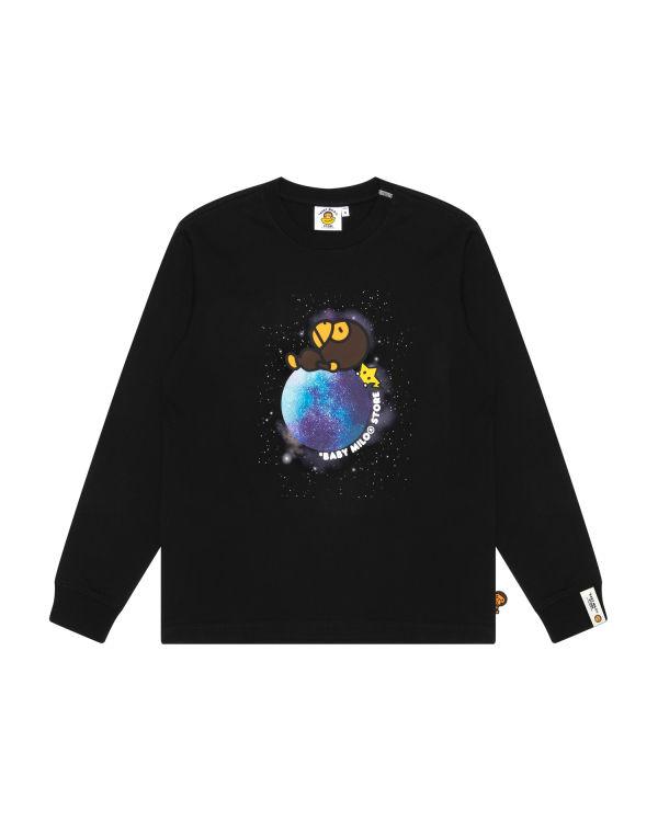 Bape Milo graphic long sleeve Tricko Damske Čierne | SK-3216