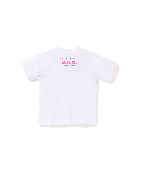 Bape Milo ice cream Tricko Detske Biele | SK-5639