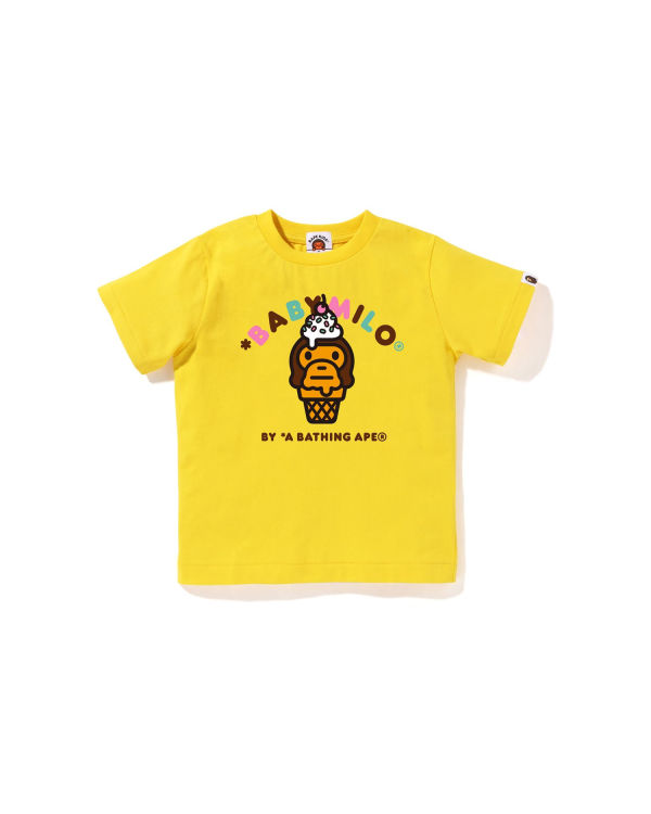 Bape Milo ice cream Tricko Detske Žlté | SK-1274