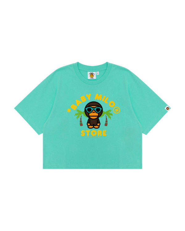 Bape Milo printed Tricko Damske Mätové | SK-0893