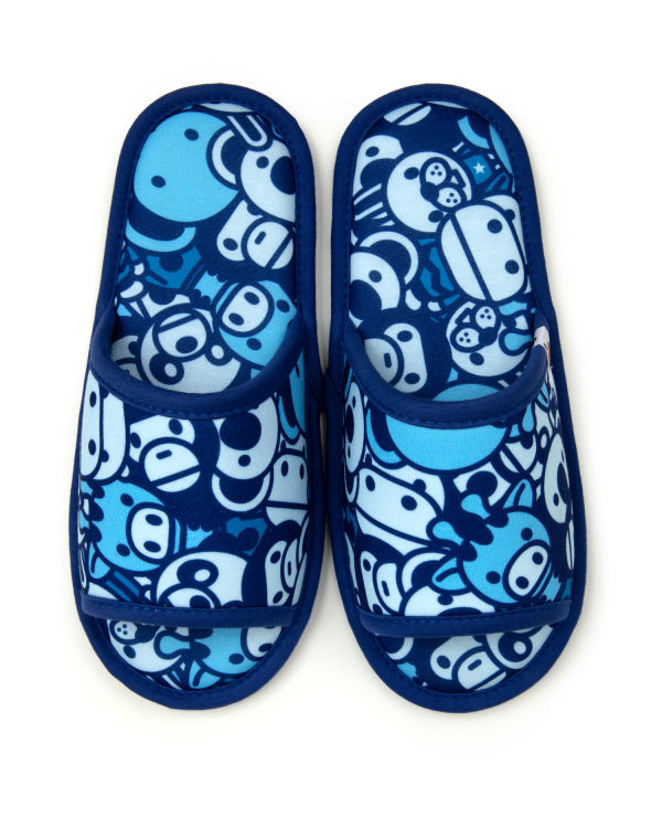 Bape Milo slippers Zabky Damske Modre | SK-5940