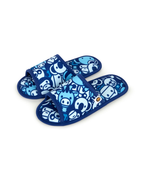 Bape Milo slippers Zabky Damske Modre | SK-5940