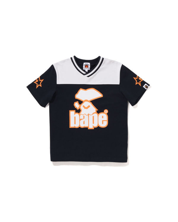 Bape Moonface Football Tricko Detske Námornícka Modrá Modre | SK-3928