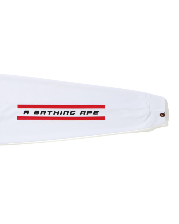 Bape Motor Športové Tricko Panske Biele | SK-7390
