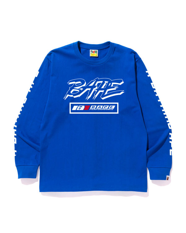 Bape Motor Športové Tricko Panske Modre | SK-9752
