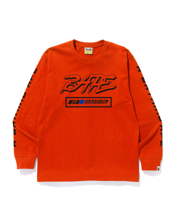 Bape Motor Športové Tricko Panske Oranžové | SK-0937