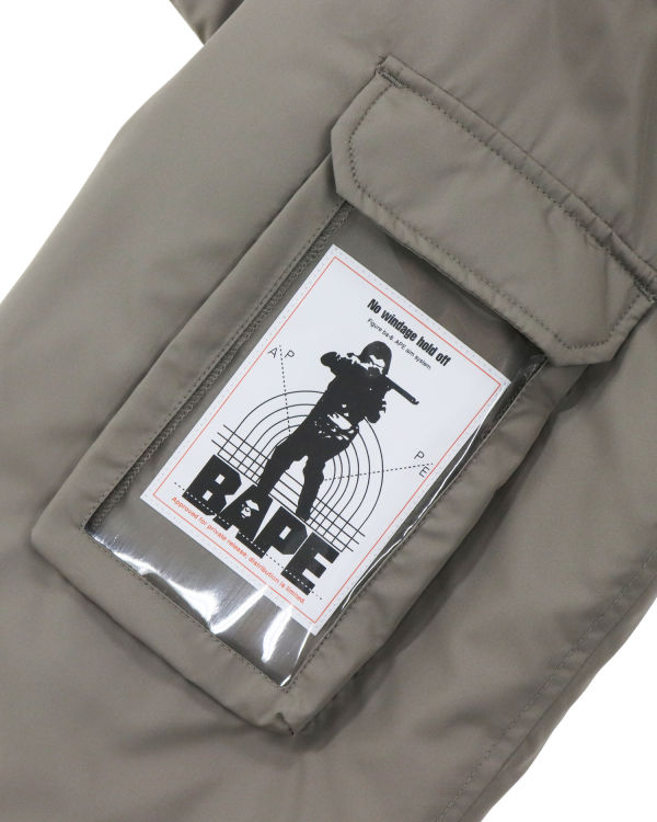 Bape Mulit Pocket Shark Bundy Panske Siva | SK-0698