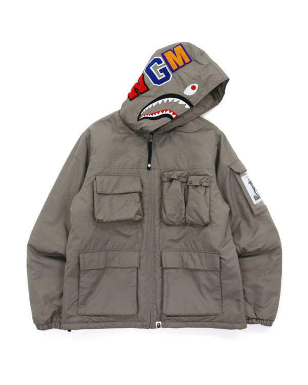 Bape Mulit Pocket Shark Bundy Panske Siva | SK-0698