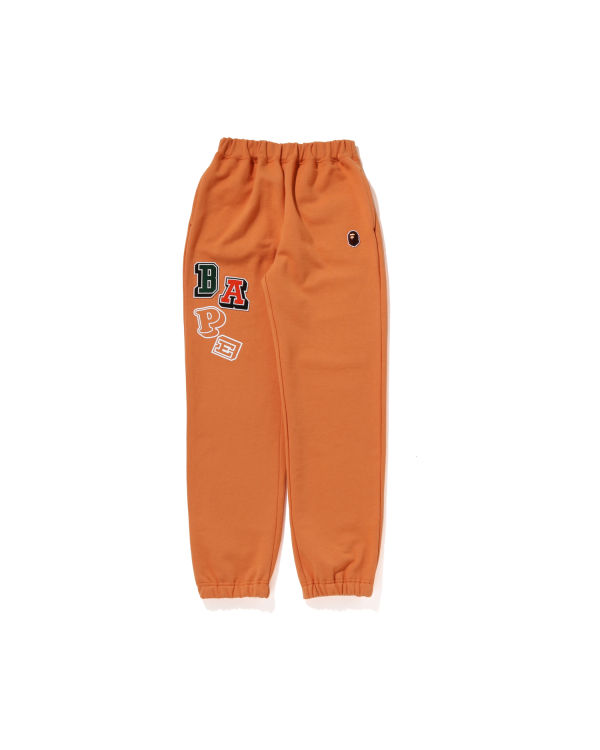 Bape Multi Fonts JR Tepláky Detske Oranžové | SK-6805