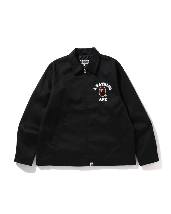 Bape Multi Fonts Relaxed Fit Zip Bundy Panske Čierne | SK-7504