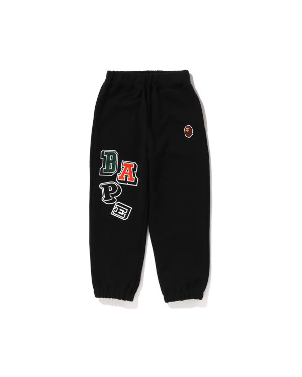 Bape Multi Fonts Tepláky Detske Čierne | SK-7905
