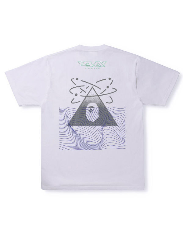 Bape Multi Logo #2 Tricko Panske Biele | SK-5671