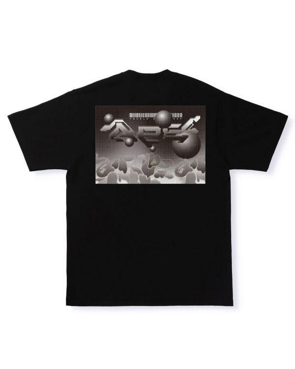 Bape Multi Logo #3 Tricko Panske Čierne | SK-8720