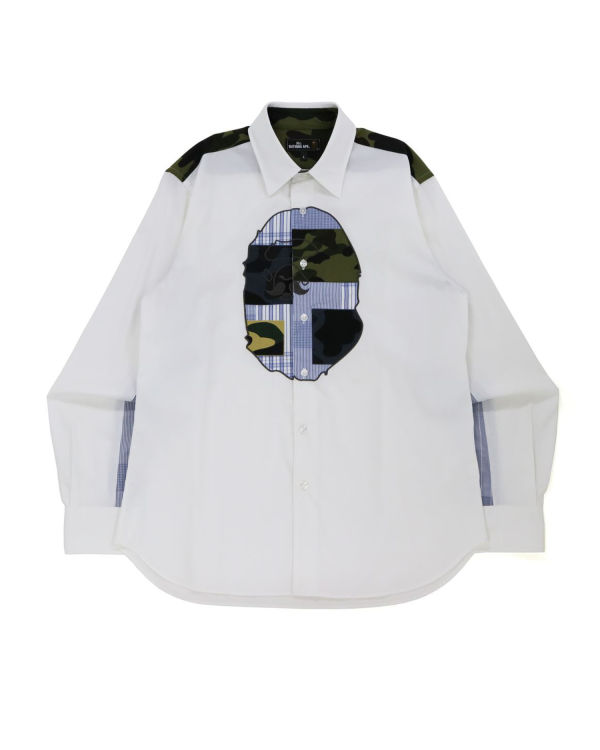 Bape Multi Pattern Kosele Panske Biele | SK-8594
