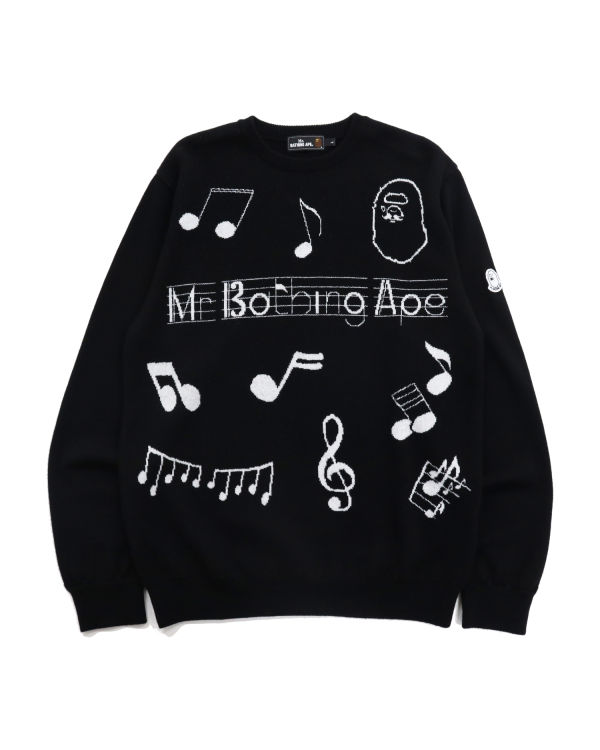 Bape Music Score Mikiny Panske Čierne | SK-8375