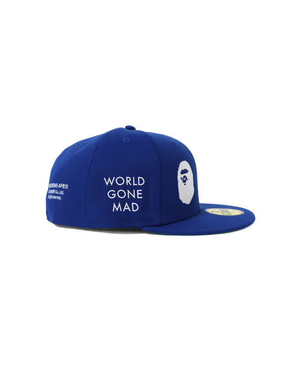 Bape New Era 59 Fifty Camo Ape Head Caps Panske Modre | SK-0398