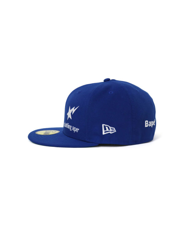 Bape New Era 59 Fifty Camo Ape Head Caps Panske Modre | SK-0398
