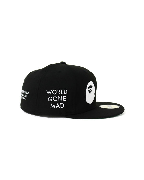 Bape New Era 59 Fifty Camo Ape Head Caps Panske Čierne | SK-6359