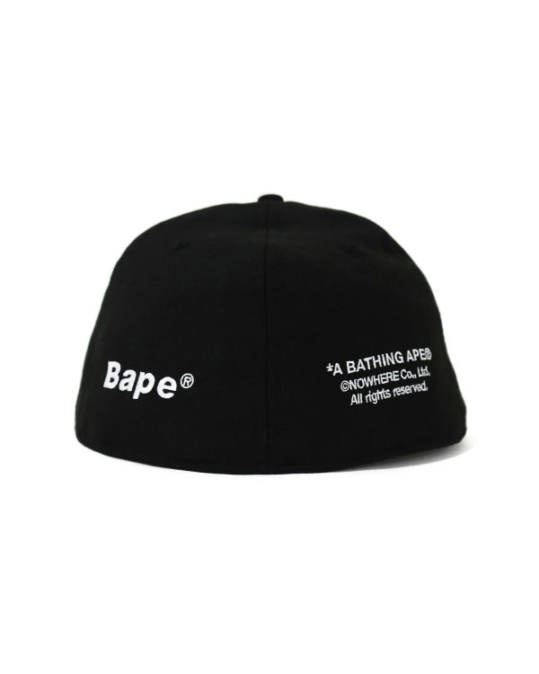 Bape New Era 59 Fifty Camo Ape Head Caps Panske Čierne | SK-6359