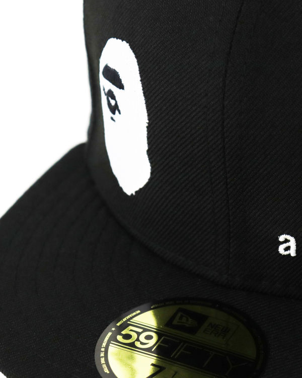 Bape New Era 59 Fifty Camo Ape Head Caps Panske Čierne | SK-6359