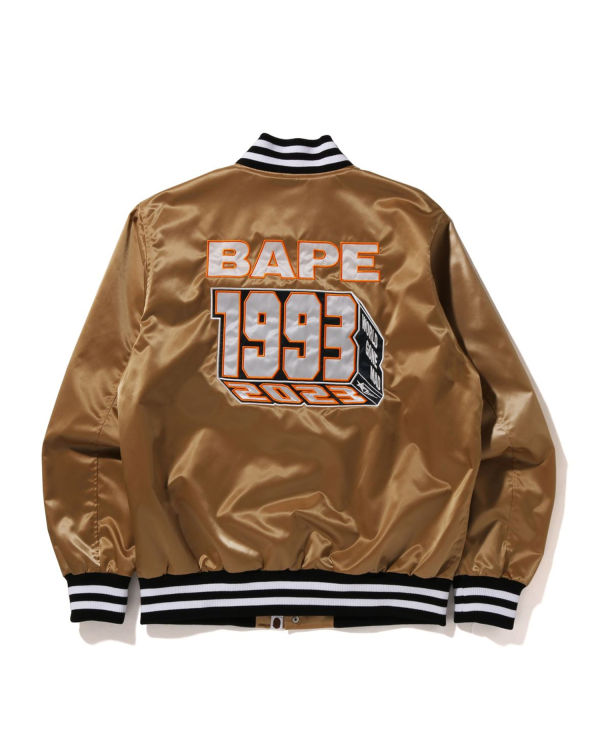 Bape Nylon Varsity Bundy Panske Zlate | SK-7590