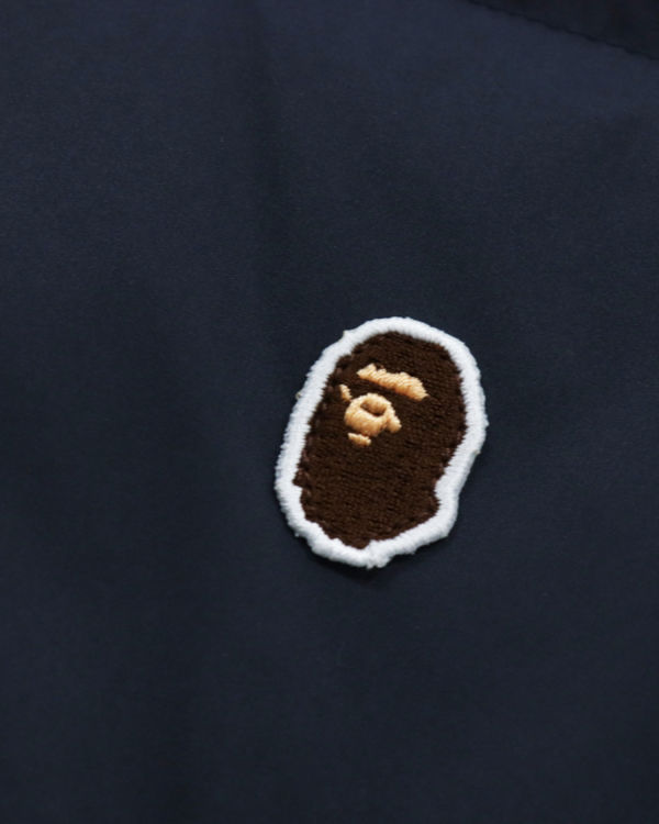 Bape One Point Loose Fit Páperové Bundy Panske Námornícka Modrá Modre | SK-2768