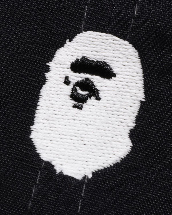 Bape One Point Panel Caps Panske Čierne | SK-4759