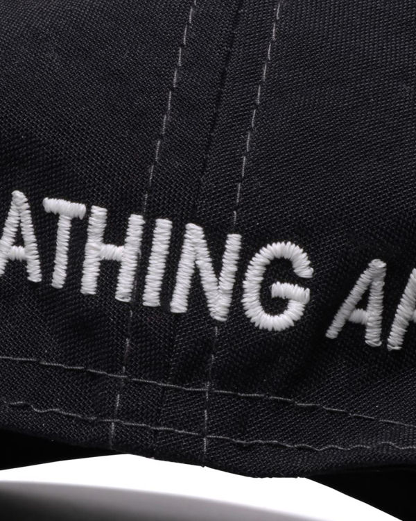 Bape One Point Panel Caps Panske Čierne | SK-4759