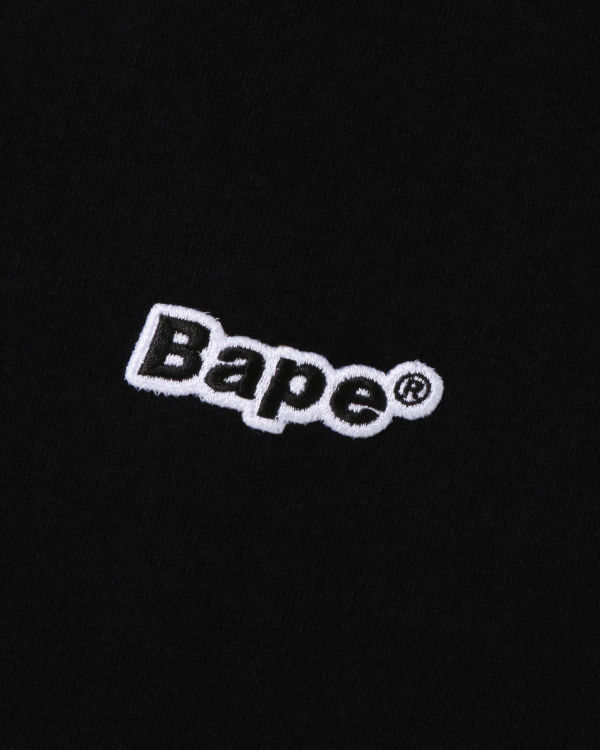 Bape One Point Relaxed Fit Tricko Panske Čierne | SK-4380