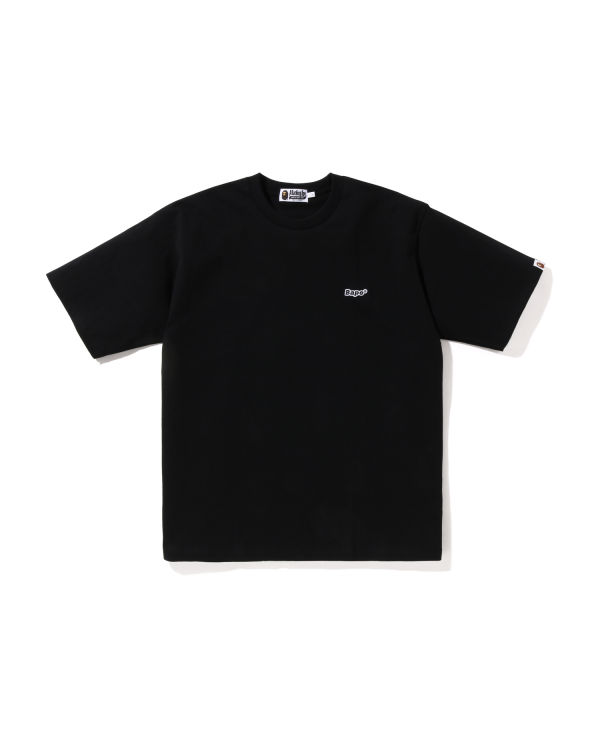 Bape One Point Relaxed Fit Tricko Panske Čierne | SK-4380