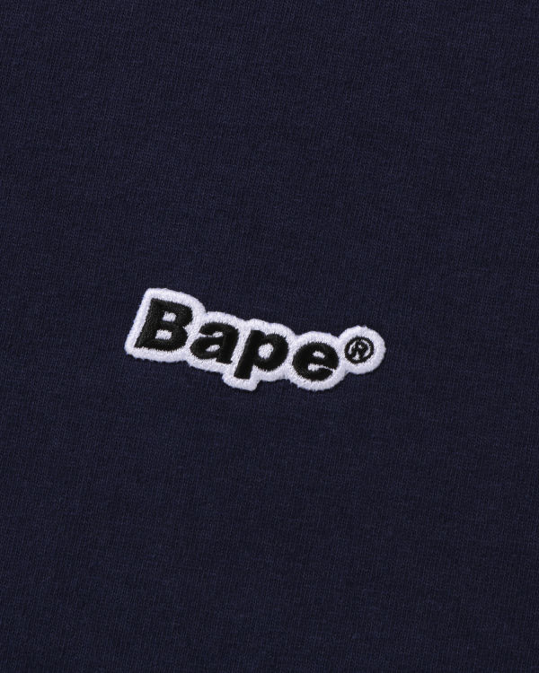 Bape One Point Relaxed Fit Tricko Panske Námornícka Modrá Modre | SK-9204
