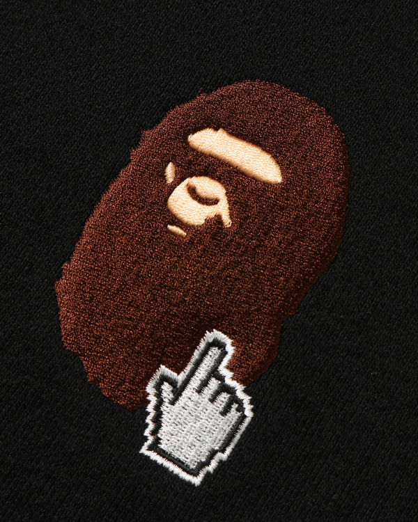 Bape Online full zip Mikiny S Kapucňou Panske Čierne | SK-9384
