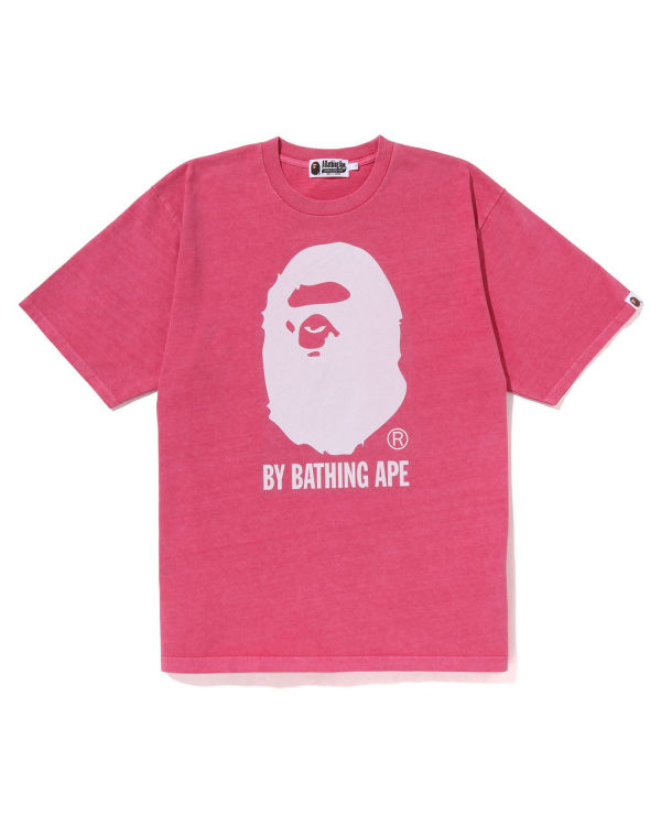 Bape Overdyed By Bathing Ape Relaxed Tricko Panske Ruzove | SK-5490