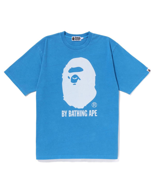 Bape Overdyed By Bathing Ape Relaxed Tricko Panske Modre | SK-6057