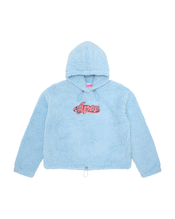 Bape Oversized Mikiny S Kapucňou Damske Svetlo Modre | SK-0537