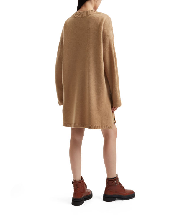 Bape Oversized Pleteniny Damske Béžové | SK-5894