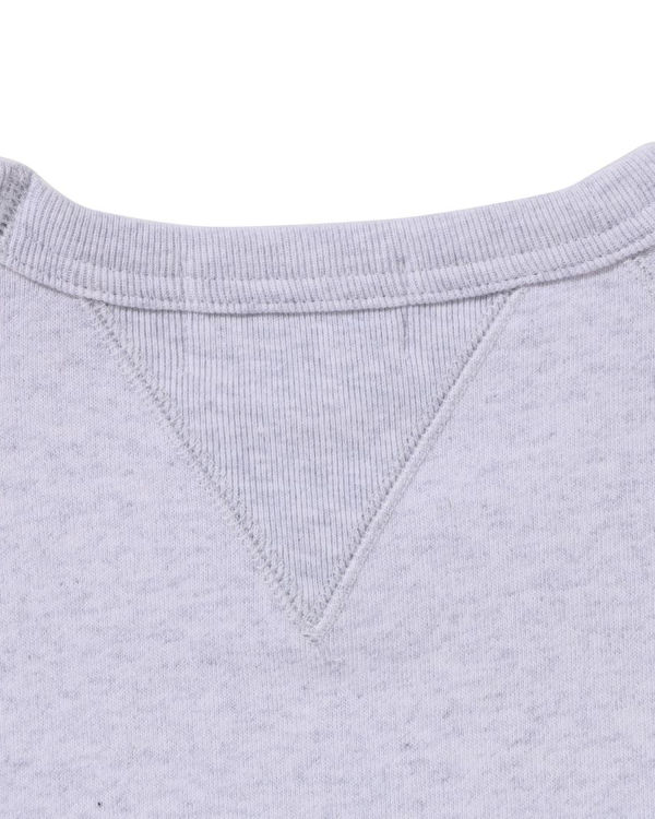 Bape Patch Relaxed Fit Crewneck Mikiny Panske Siva | SK-6893