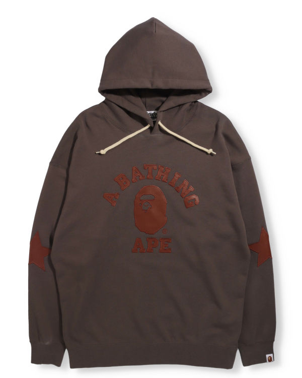 Bape Patched Oversized Pullover Mikiny S Kapucňou Damske Siva | SK-0386