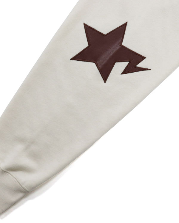 Bape Patched Oversized Pullover Mikiny S Kapucňou Damske Biele | SK-9175