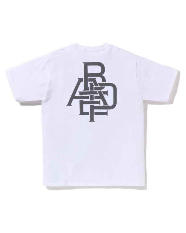 Bape Pigment Logo Tricko Panske Biele | SK-9607