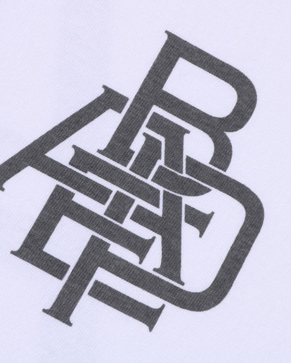 Bape Pigment Logo Tricko Panske Biele | SK-9607