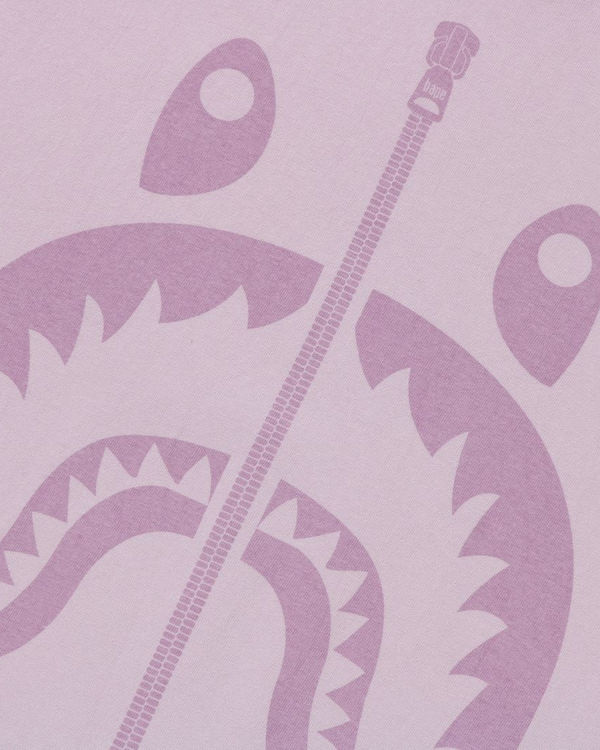 Bape Pigment Shark Tricko Panske Nachový | SK-0579