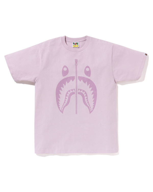 Bape Pigment Shark Tricko Panske Nachový | SK-0579