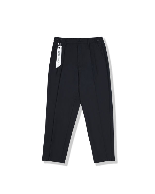 Bape Plisované Nohavice Panske Čierne | SK-4230
