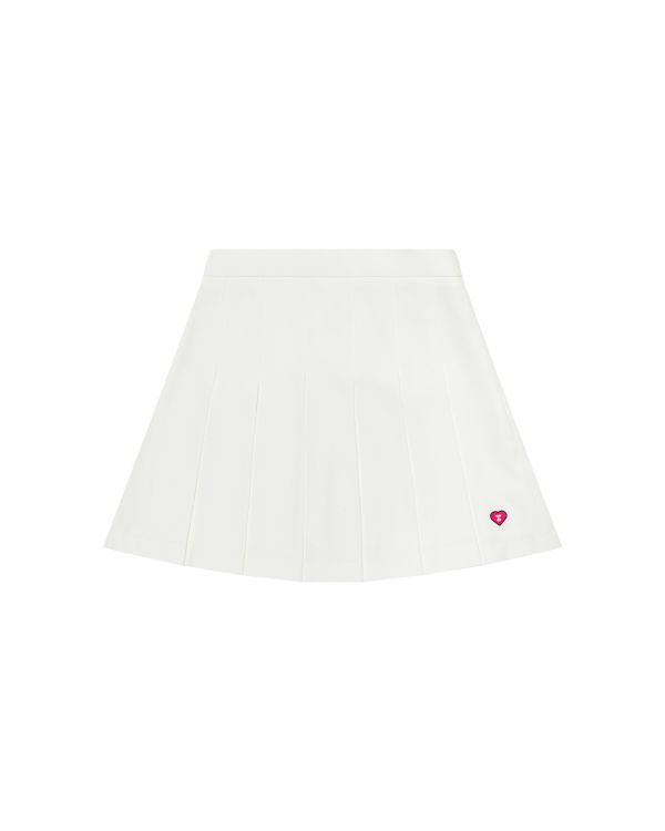 Bape Plisované mini Sukne Damske Biele | SK-7102