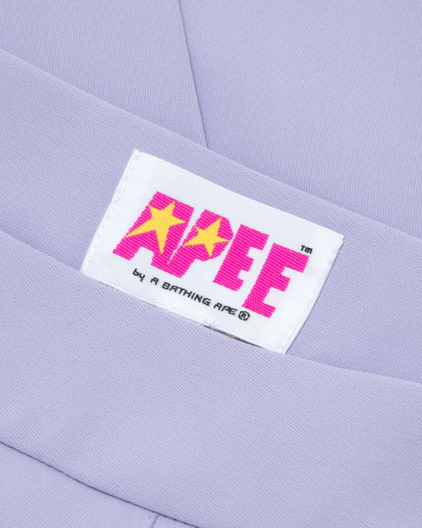 Bape Plisované mini Sukne Damske Nachový | SK-2376