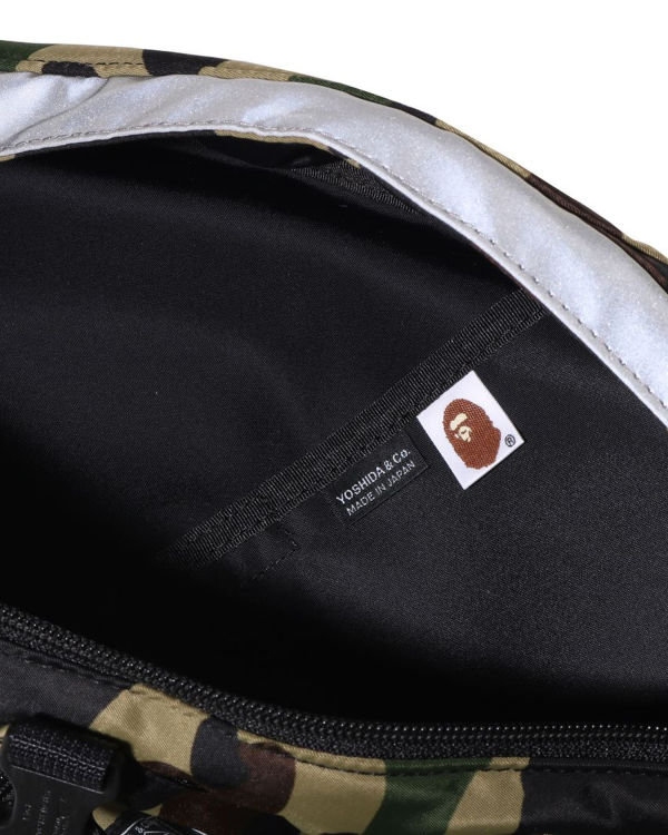 Bape Porter 1st Camo One Taška Cez Rameno Panske Zelene | SK-0689