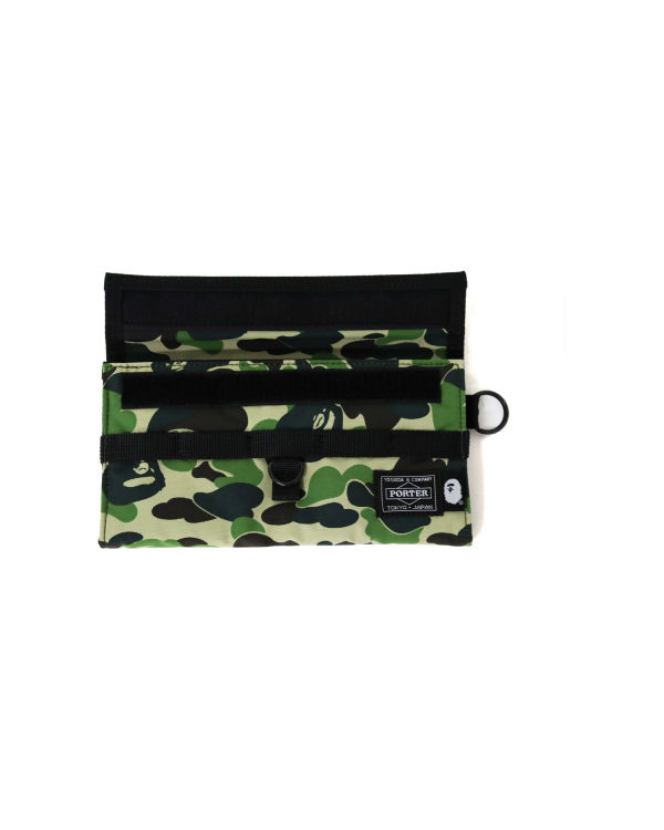 Bape Porter ABC Camo Long Penazenky Panske Zelene | SK-1069